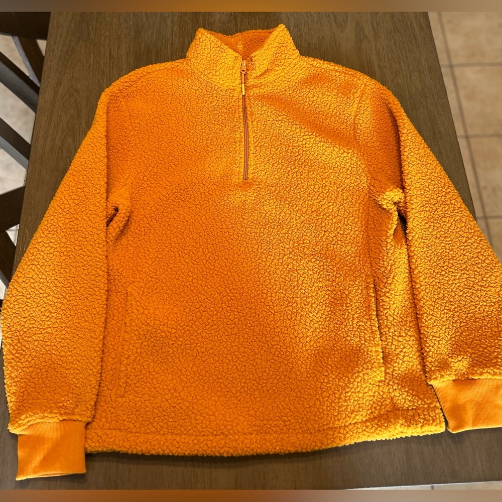 Orange Old Navy 1/4 zip